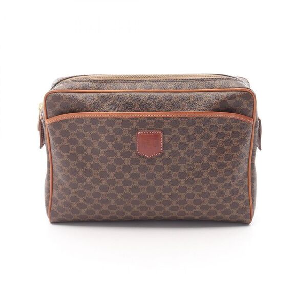 Celine Macadam PVC Coated Canvas Clutch Bag - Picture 1 of 9